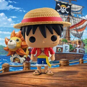 Funko Pop One Piece Luffy Vinyl Figure – Loose – 4 Inch